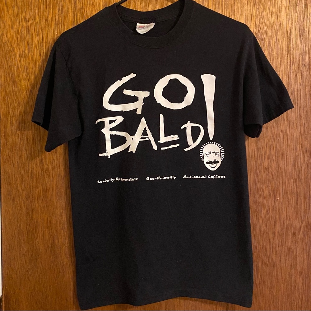 Go Bald really cool unique T Shirt
